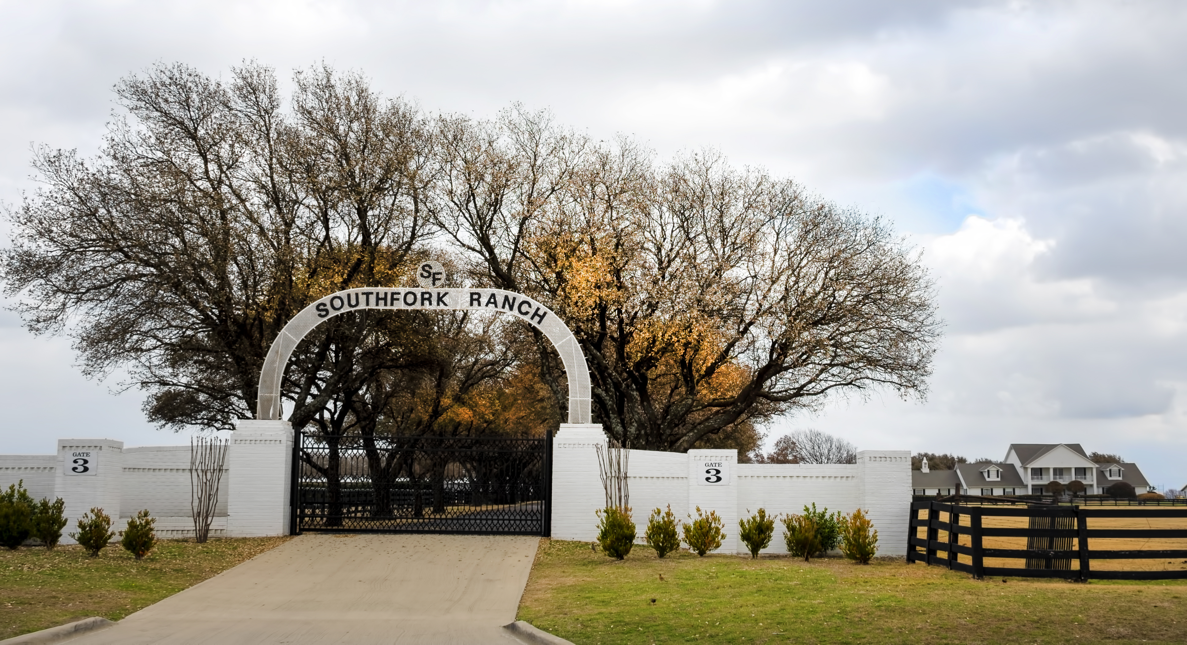 Main Street historic area in Parker, TX