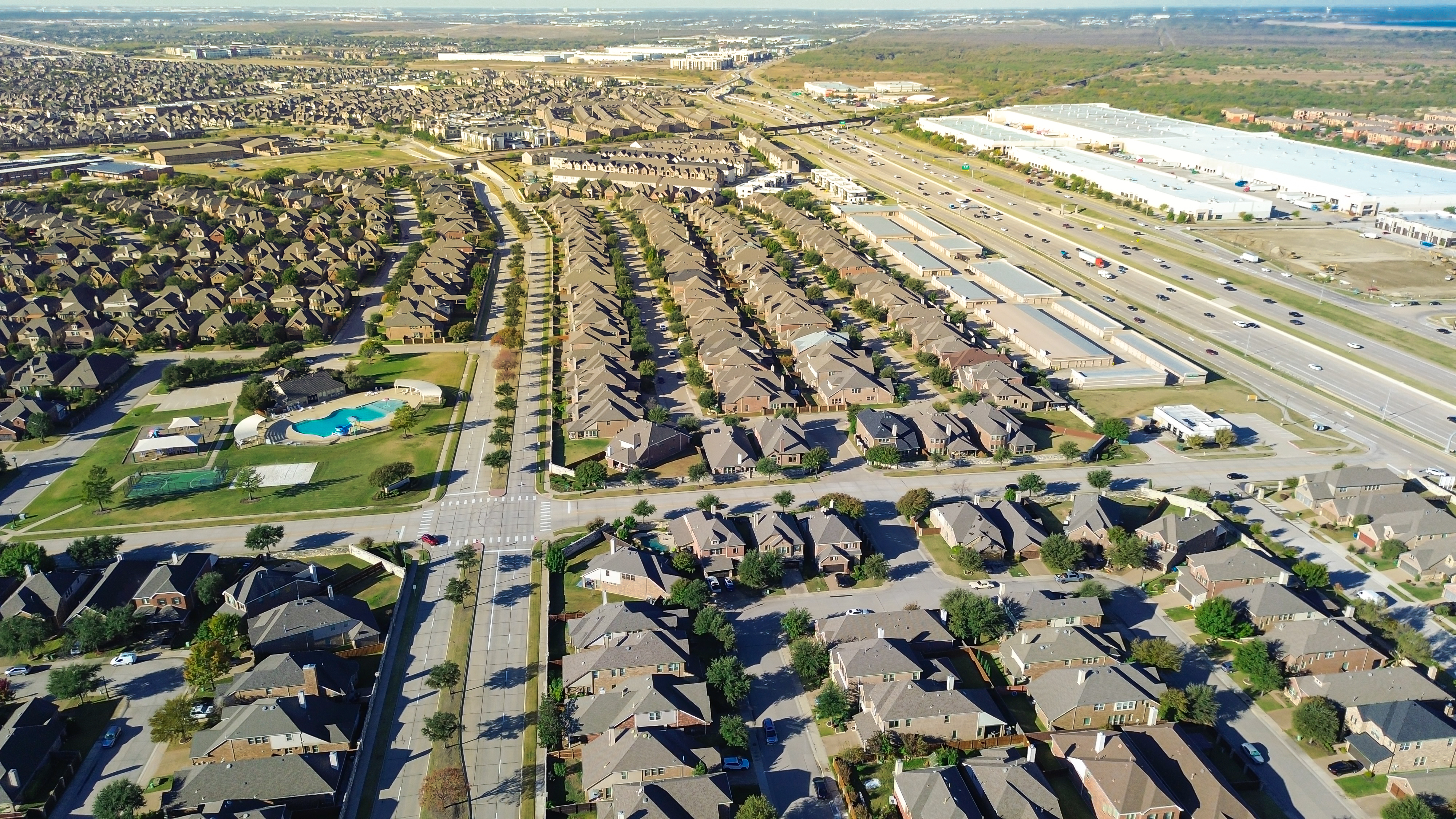 Sam Rayburn Tollway (SH-121) corridor, The Colony Texas