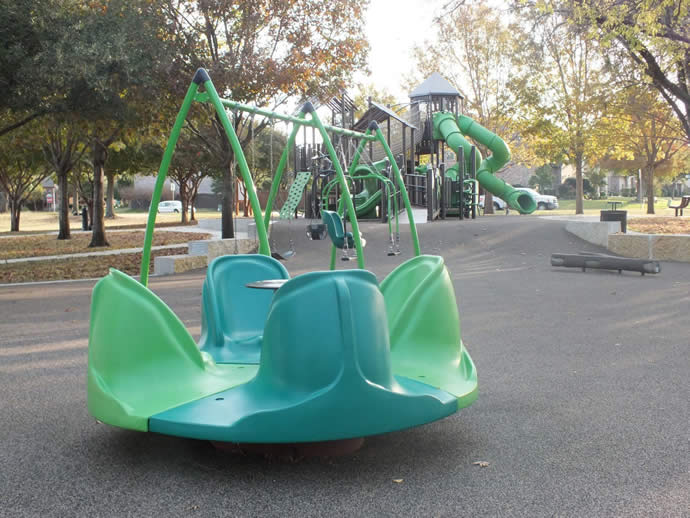 Murphy Community playground and residential neighborhood in Murphy, TX
